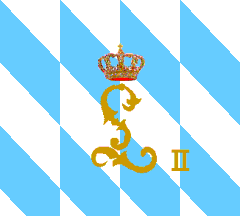 [Personal Standard of King Louis II c.1864-1886 (Bavaria, Germany)]